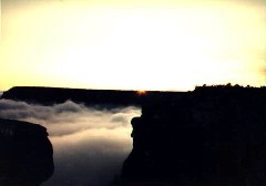 Grand Canyon; sunrise